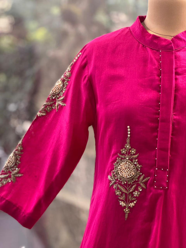 Pink Mul Co Ord