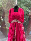 Pink Floral Lehenga