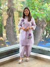 Purple Stipes Co Ord
