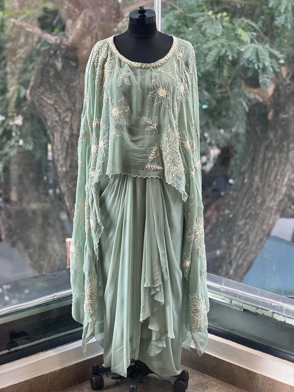 Green Cape Set