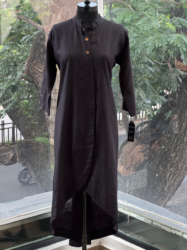 Black High Low Tunic