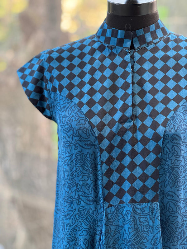 Blue Hi-Low Tunic