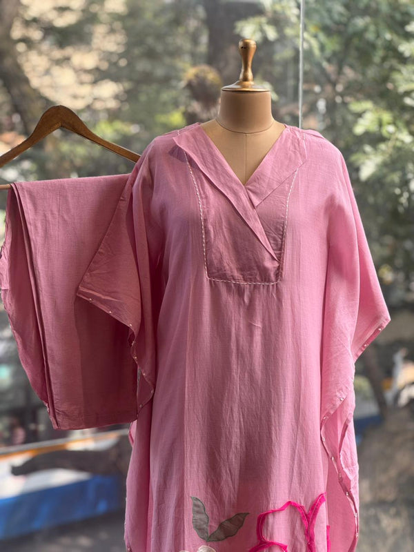 Pink Kaftan Co Ord