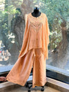 Peach Tissue Co Ord