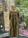 Brown Floral Print Tunic