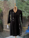 Black Embroidered Co Ord