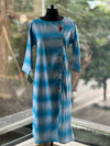 Blue Ikkat Tunic