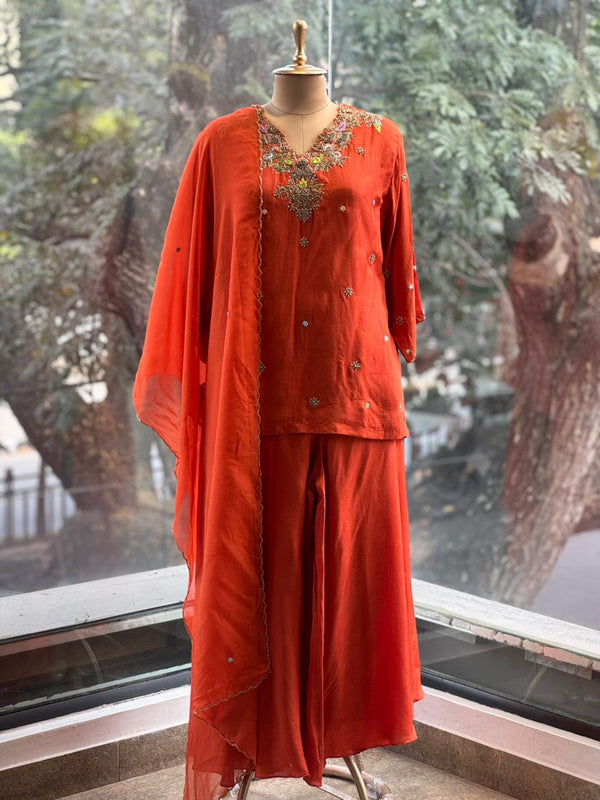 Rust Palazzo Set