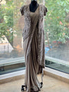 Gray Designer Made Drape