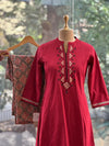 Maroon Co Ord
