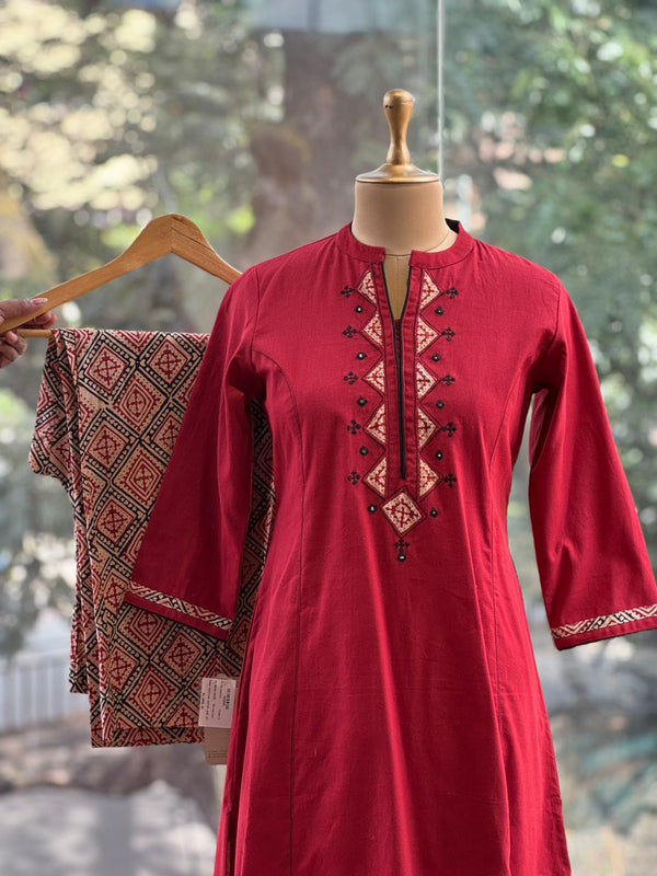 Maroon Co Ord