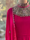 Pink Sharara Set