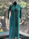 Blue Patch Work Tunic
