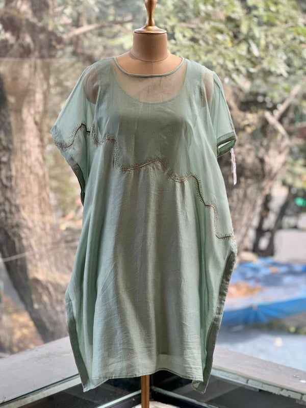 Green Kaftan Co Ord Set