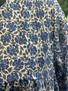 Indigo Floral Printed Tunic