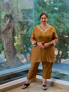 Brown Kurta Set