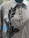 Gray Patch Work Co Ord