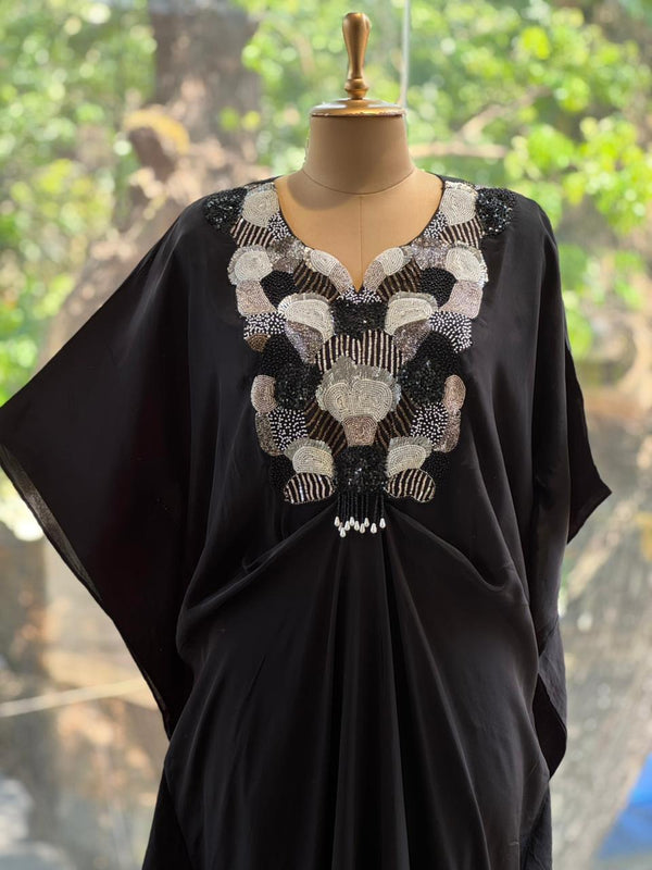Black Kaftan Tunic