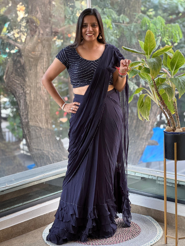 Blue Drape