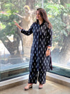 Black Ikkat Co Ord