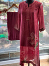 Plum Floral Co Ord