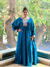 Teal Blue Gown