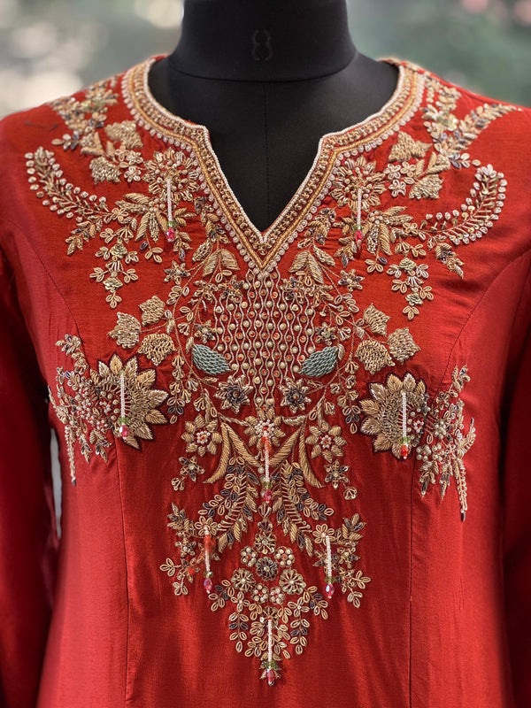 Rust Hand Work Suit
