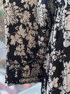 Black Printed Dupatta Set
