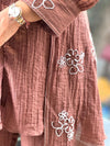 Brown Crush Co Ord