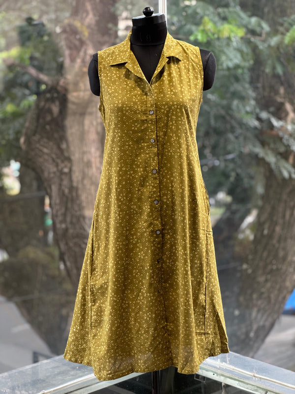 Greenish Yellow Tunic