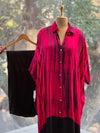 Pink Shaded Kaftan Co Ord