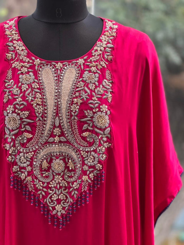 Pink Kaftan Set