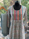 Gray Printed Co Ord