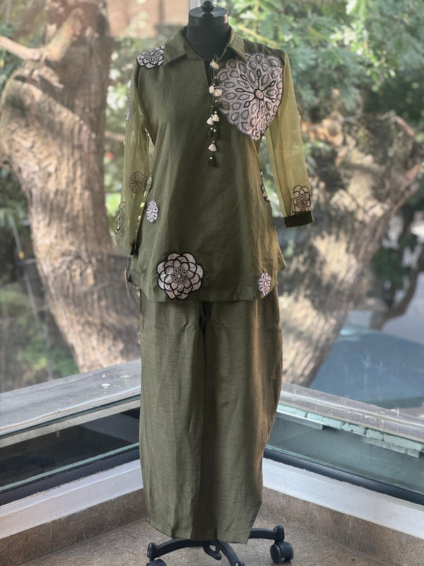 Green Patch Work Co Ord