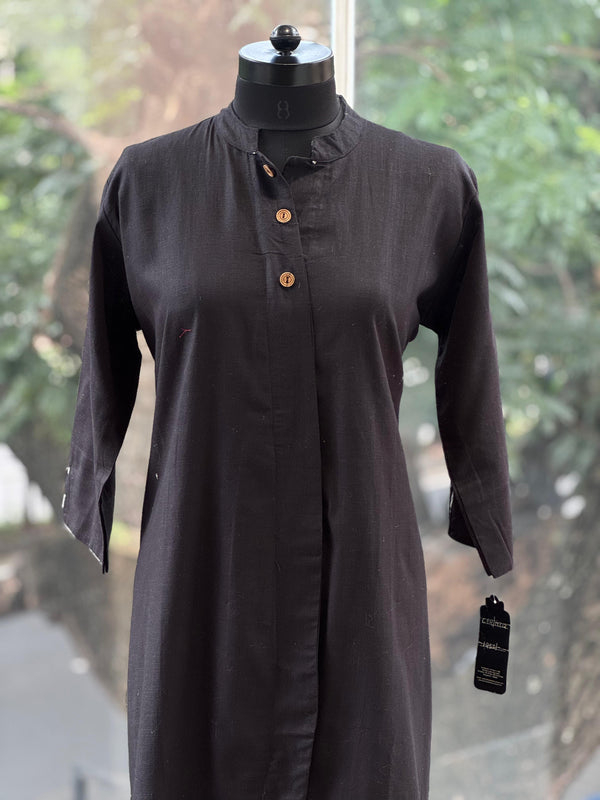 Black High Low Tunic