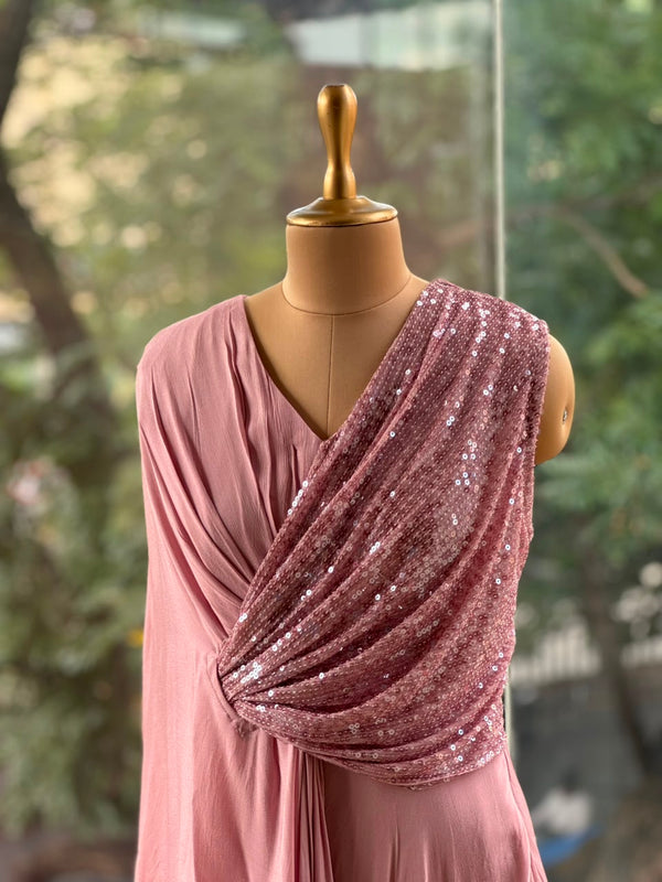 Pink Shimmer Gown