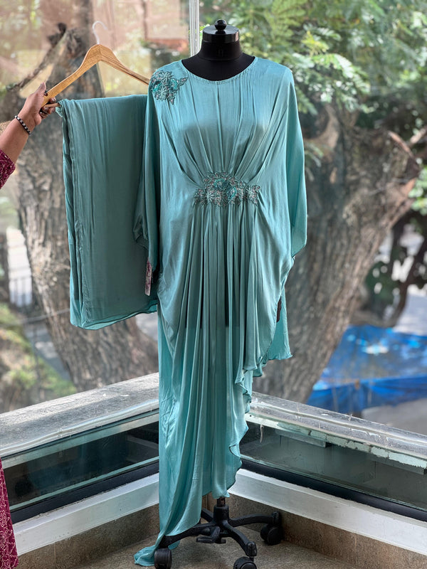 Sea Green Asymmetrical Co Ord