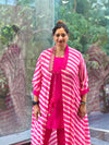Pink Leheriya Set