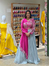 Pink Skirt Set