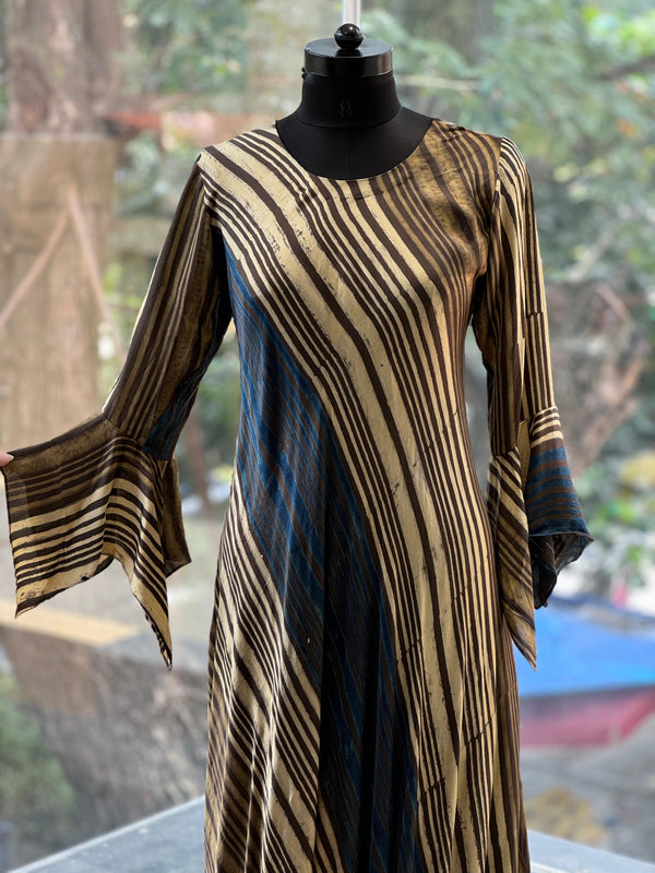 Beige Cowl Tunic