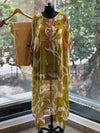 Green Floral Kaftan Co Ord