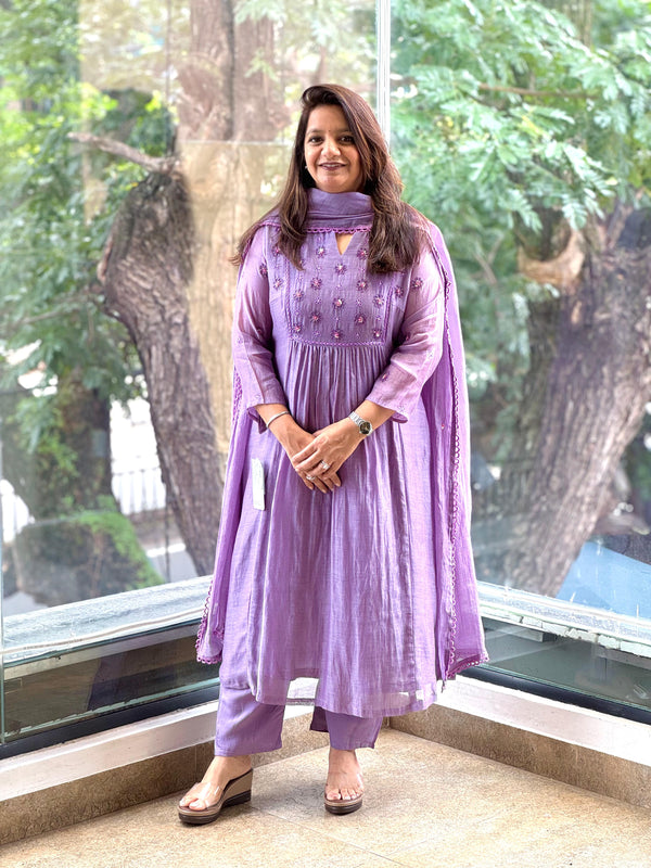 Mauve Mul Suit