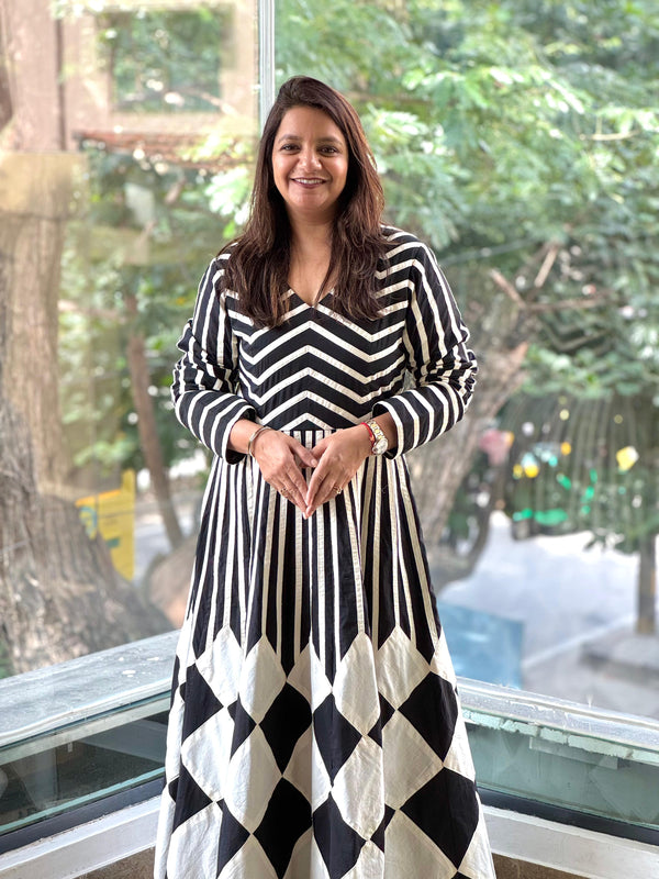 Black & White Tunic