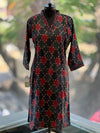 Black Work Neck Co Ord