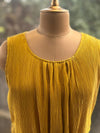 Yelllow Crushed Tunic
