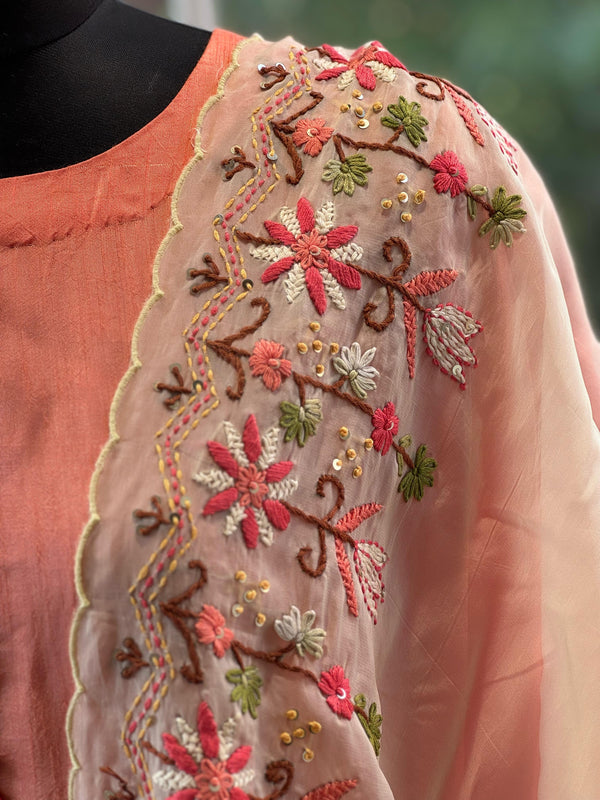 Shaded Dupatta Set