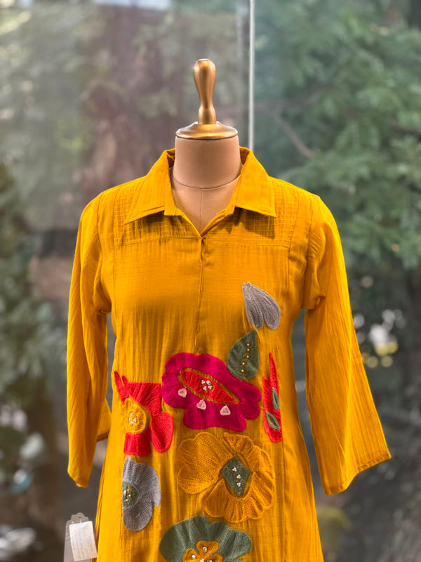 Yellow Mul Tunic