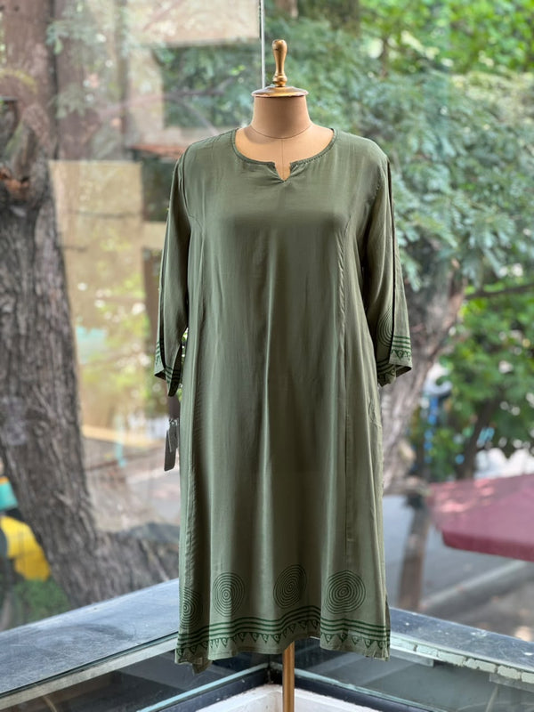 Green Printed Co Ord