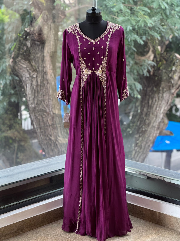 Purple Gown
