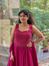 Maroon Gown